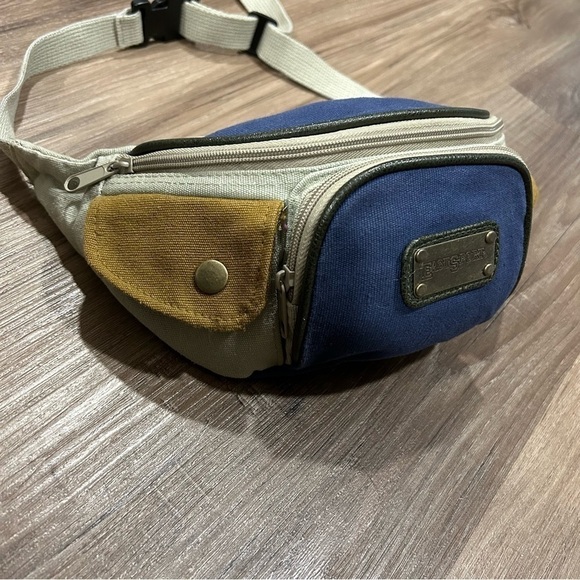 East Sport Multicolored Cavas Belt Bag Fanny Pack Os - Picture 2 of 16